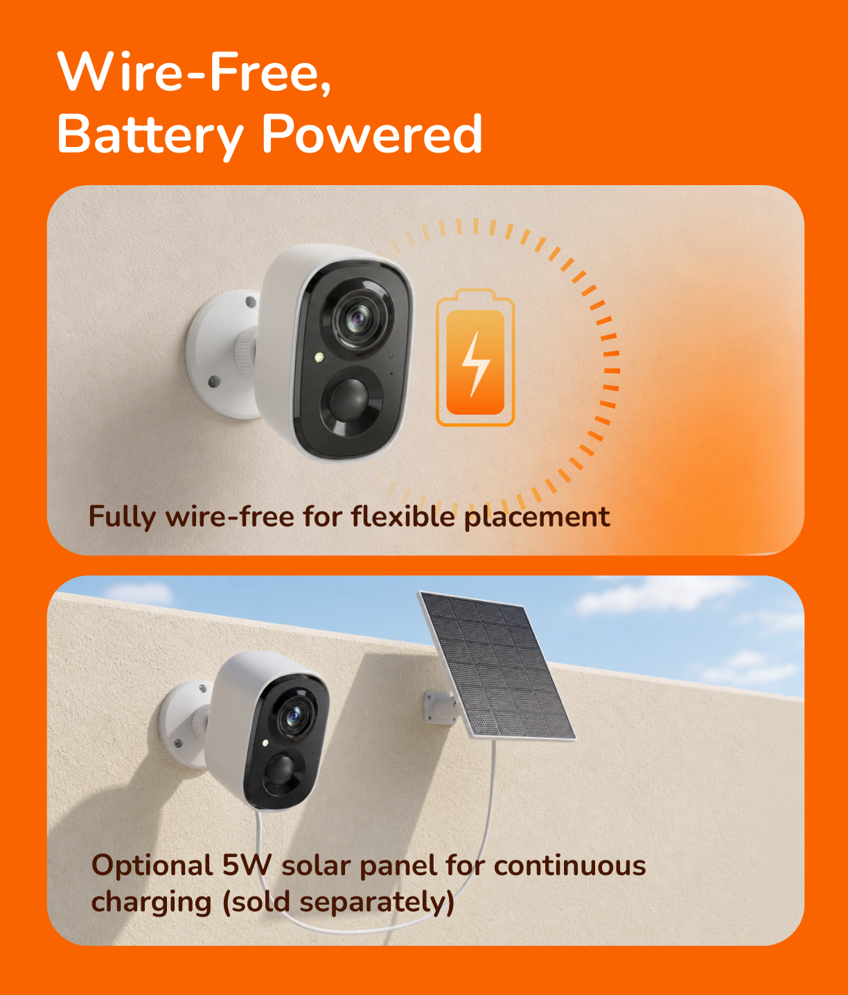 Wireless Outdoor Security Camera product view 3