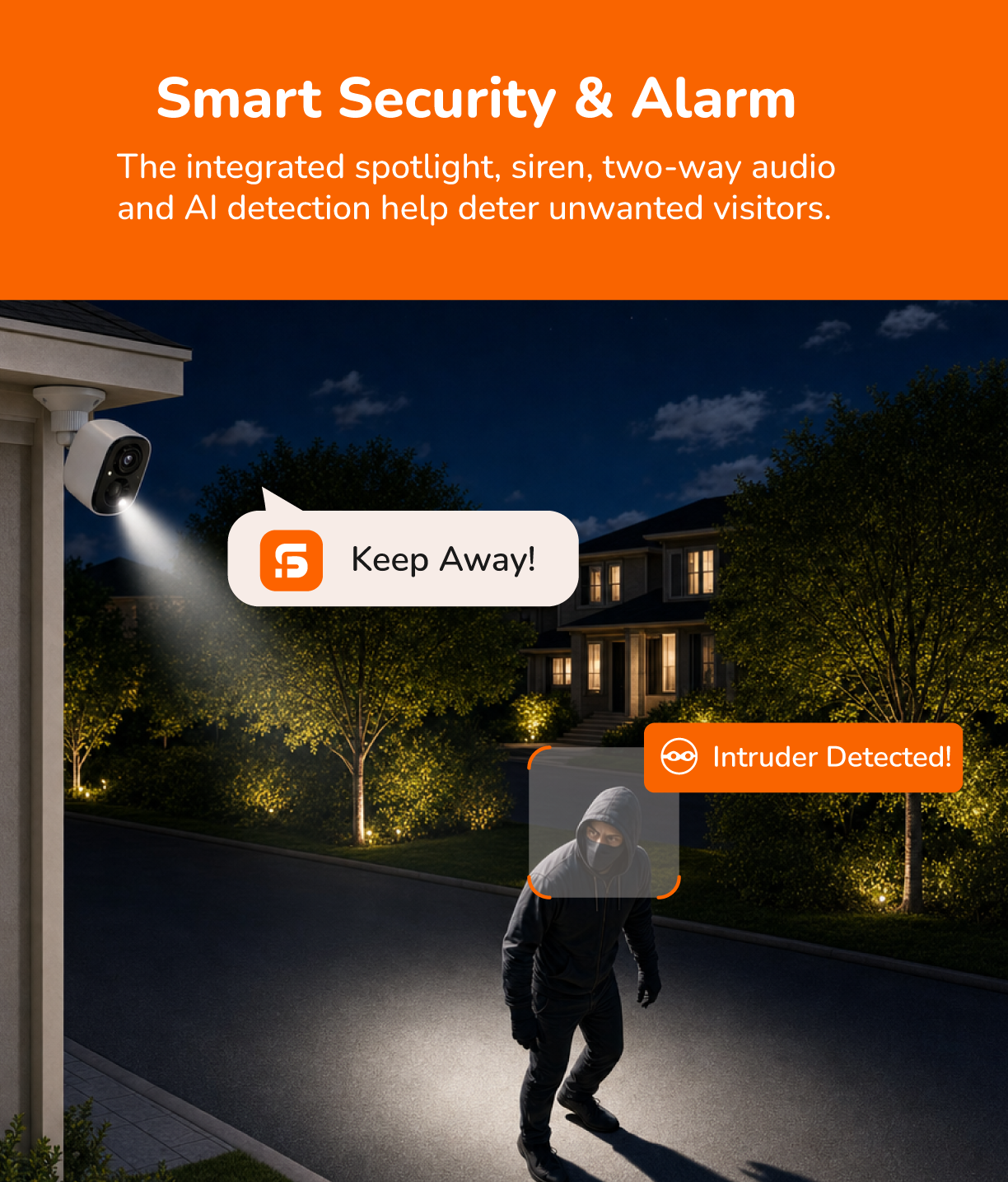 Wireless Outdoor Security Camera product view 5