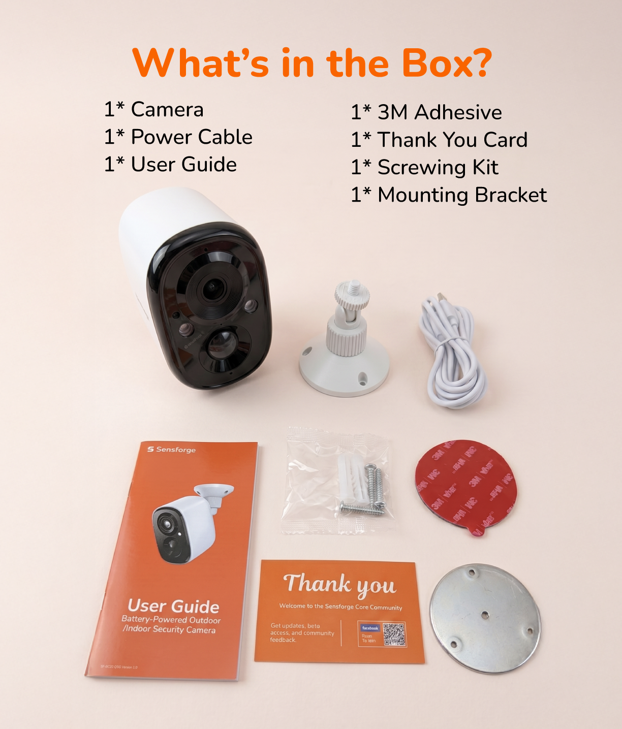 Wireless Outdoor Security Camera product view 9